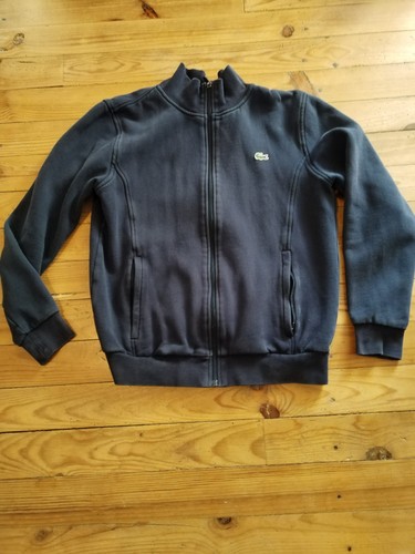 Sweatshirt zippé lacoste - sweatshirt,