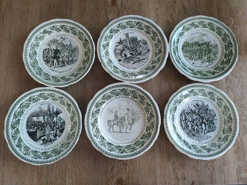 Lot assiettes parlantes - lot,
