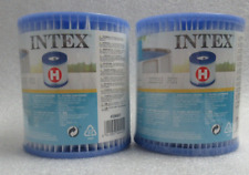 INTEX 29007 LOT 2 CARTOUCHES DE FILTRATION TYPE H POUR PISCINE