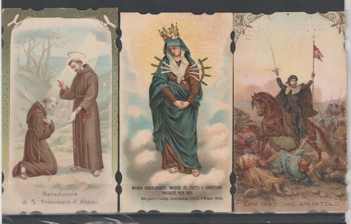 Trois santini originaux - trois,