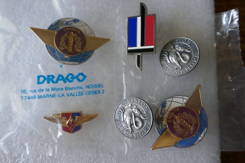 Lot insignes aviation dont - insignes,