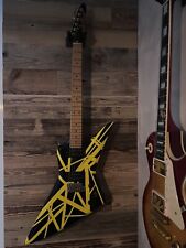 Aria Pro II ZZ deluxe Japon Vintage Collector EVH Stripes Black & Yellow Rare