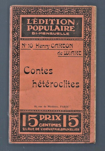 Contes hétéroclites henry - contes,
