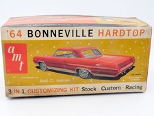AMT 1/25 MAQUETTE 1964 BONNEVILLE HARDTOP #6624-150