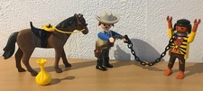 PLAYMOBIL  WESTERN - Duo : shériff et prisonnier