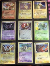 lot 9 cartes pokemon anciennes