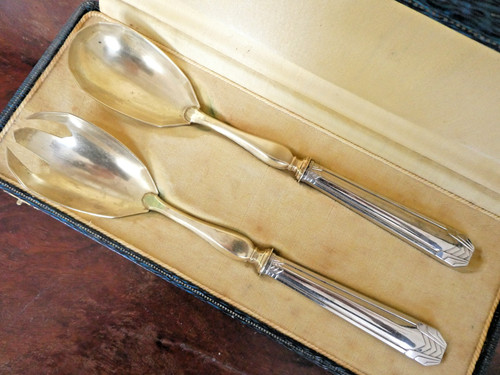 Elégants couverts salade - à,