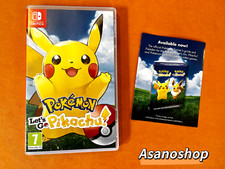 POKEMON  Let's Go Pikachu   Nintendo Switch ⚠️ Boite Vide Sans jeu⚠️ - Anglais