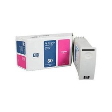 ?️ Cartouche D’Encre HP c4847a HP 80 Magenta 350ml Original Neuf 05/2011✨