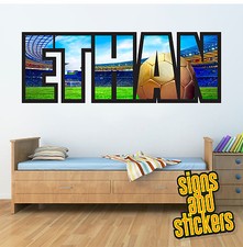 Autocollants muraux nom