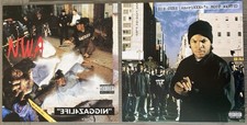 NWA Efil4zaggin LP + Ice Cube Amerikkka’s Most Wanted LP Vinyl Eazy-E Neuf Autre