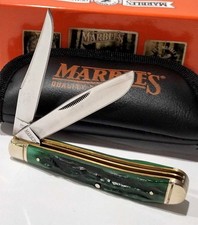 Couteau Marbles Green Stag