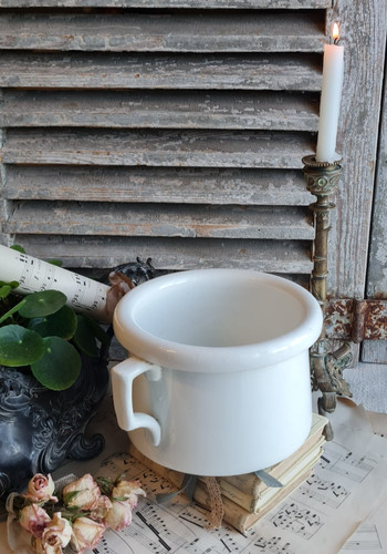 Ancien bol pot tasse raser - pot, a