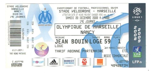 Billet place olympique - /,