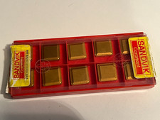 10 Plaquettes carbure Sandvik