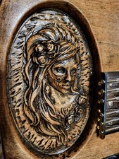 Guitare Électrique Guitare Muertos Fait Main Pièce Unique Cadeau