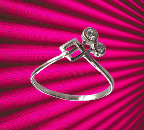 Bague design art nouveau i - i,