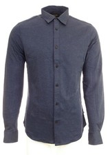 Scotch & Soda Chemise fantaisie motifs bleu homme slim fit classic shirt 163243