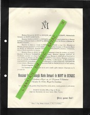 FAIRE PART DECES + Ignace