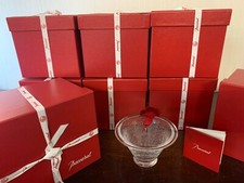 7 drageoirs Golfe Juan gravé en cristal de Baccarat (prix à la pièce)