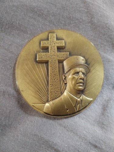 Médaille bronze centenaire - bronze,
