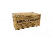 Ancienne Boîte de munitions militaire USM1 ww2 Vide