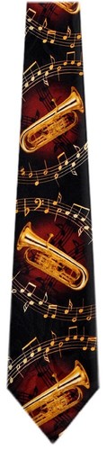 Men black burgundy gold tuba - gold,