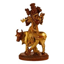 Laiton Lord Krishna Jouer