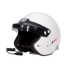 OMP SC00801 Casque Jet J-RALLY Blanc Zeronoise Approuvé Fia 8859-2024 Année 2025