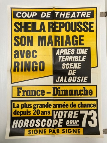 Affiche presse journal revue