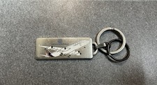PORTE-CLES CLEF KEY KEYCHAIN OFFICIEL AVION DE LIGNE AIRBUS A340 AEROSPATIALE