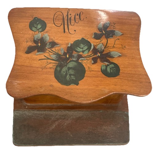 Boîte timbres 1940 - timbres, bois