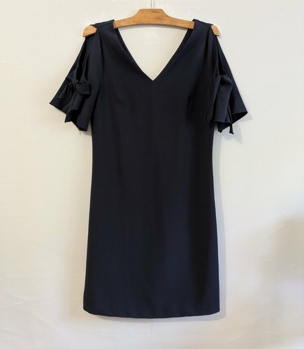 Robe droite bleu - , marine