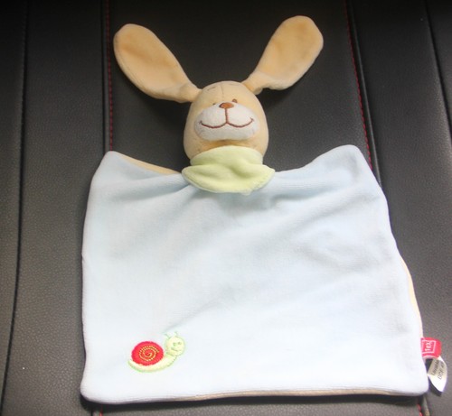 Doudou plat lapin chien - doudou,