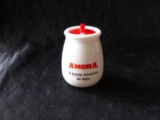 ANCIEN MOUTARDIER PUBLICITAIRE AMORA DIJON EN OPALEX