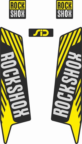 Adhésif fourche rock - rock, shox