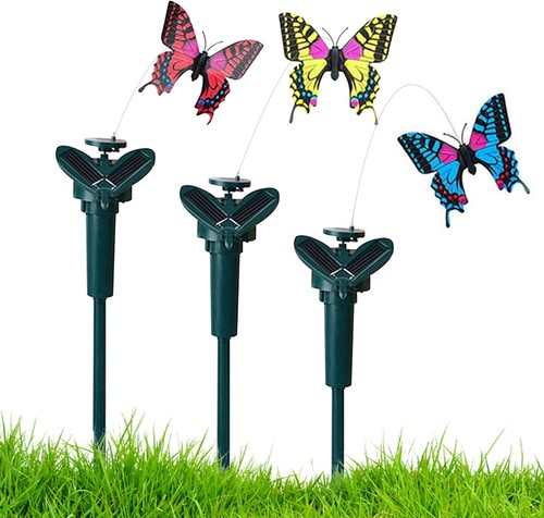 3pcs ornements jardin solaire - 3pcs,