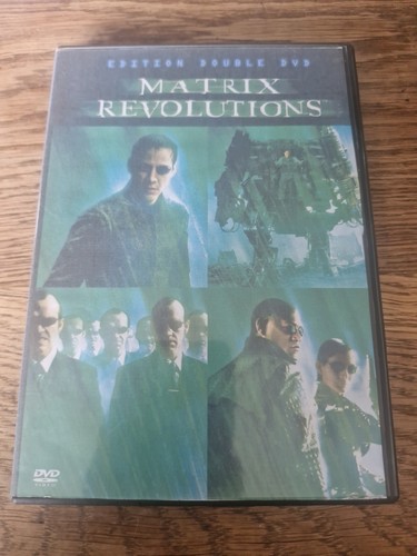 Dvd matrix revolutions tbe - revolutions,