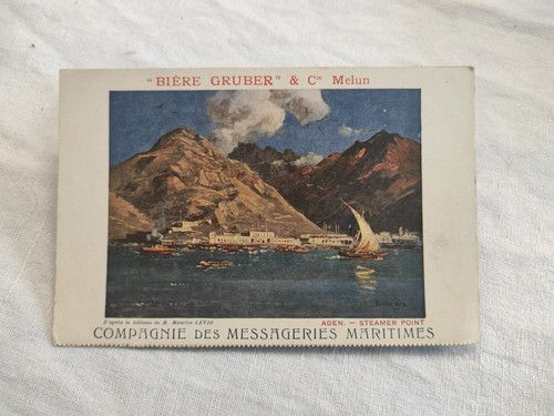 Carte postale aden steamer - carte,