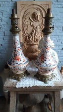 Paire lampes anciennes - de,