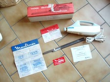 COUTEAU ELECTRIQUE MOULINEX vintage 70 boite origine notice certificat contrôle