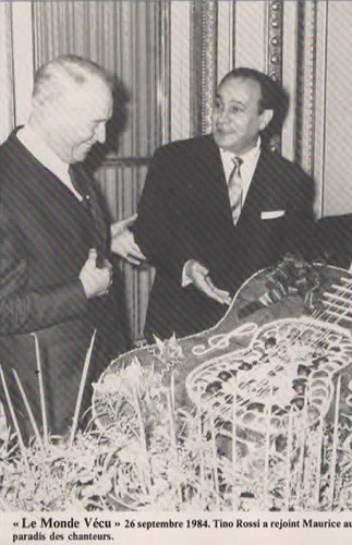 Carte postale tino rossi - postale, a