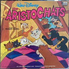 33t Walt Disney - Les Aristochats - Livre Disque - LP - 1980