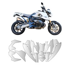 Vinyle PPF bmw hp2 megamoto