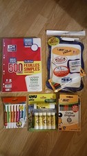 Fournitures scolaires lot - -,