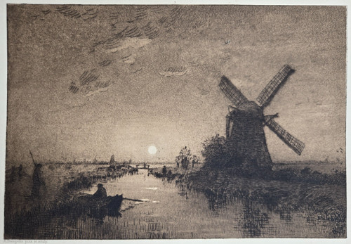 Eau forte originale 1913