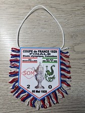 FANION FOOTBALL FINALE COUPE de FRANCE 1928/1929 SO MONTPELLIER - FC SETE