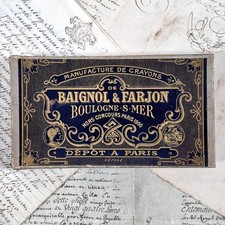 Superbe Boîte ancienne de