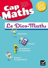 CAP Maths CM Éd. 2017 - Dictionnaire pas vendu seul - Charnay, Roland