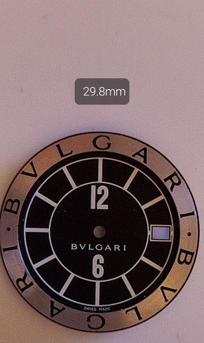 Cadran bulgari solotempo - cadran,